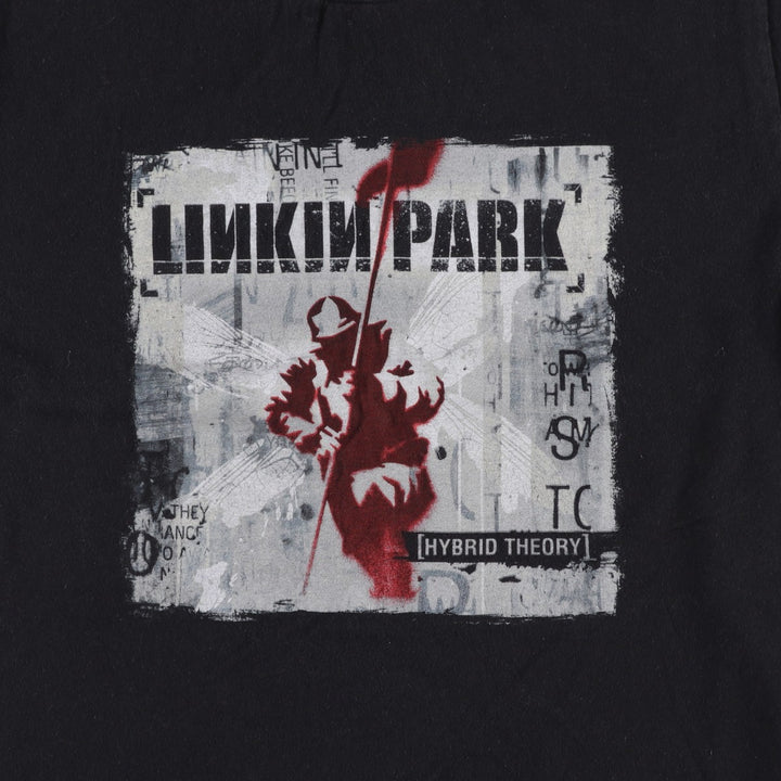 TULTEX LINKIN PARK Band T-Shirt (Women's Size M) cotton black type Vintage Second Hand