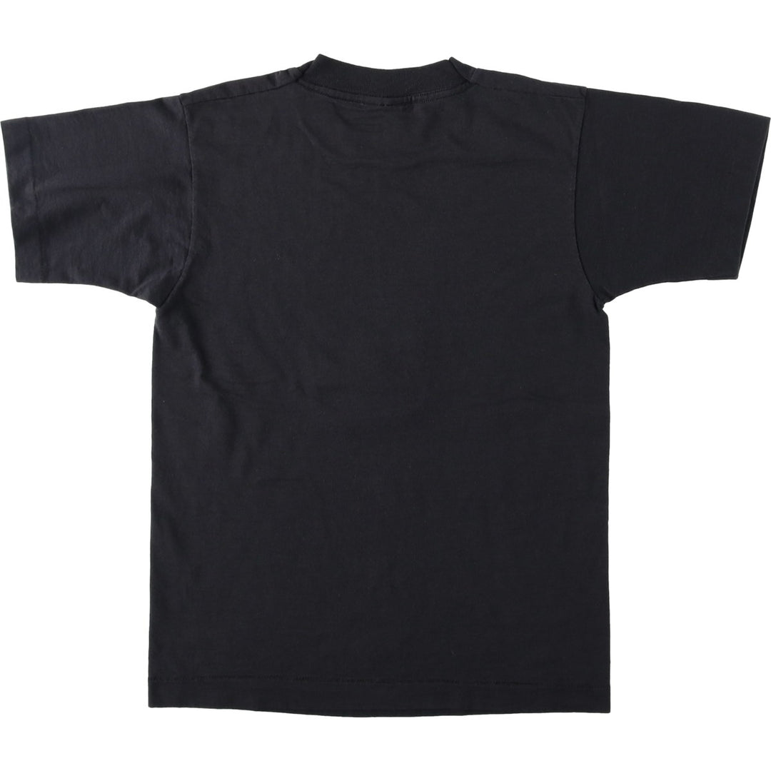 90'S Screen Stars Best Print T-Shirt, Made in USA, Women's Size S (approx.), Vintage cotton black type Vintage Second Hand
