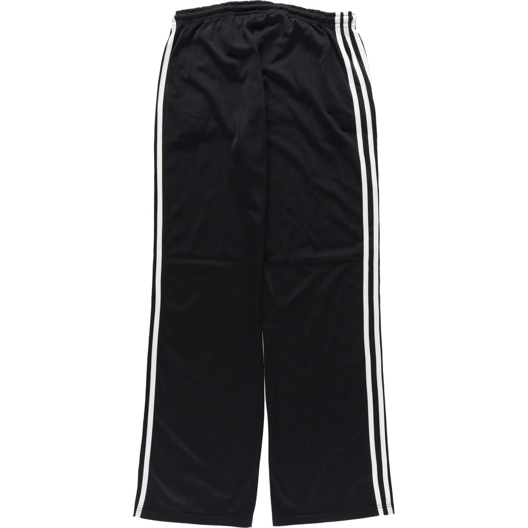 Adidas track pants for women, size XL (equivalent to W33). polyester black type Vintage Second Hand