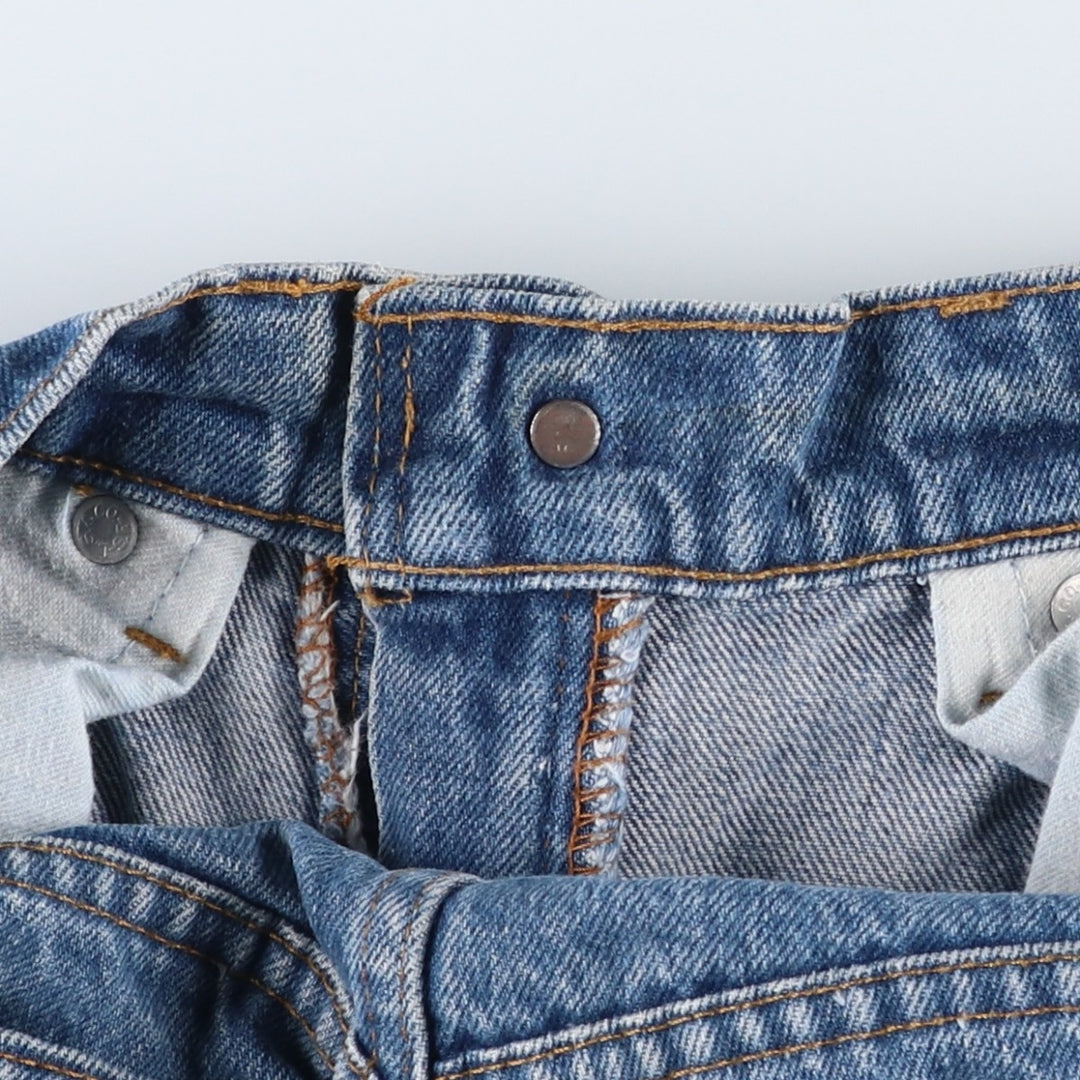 80s-90'S Levi's 20505-0217 Orange Tab Tapered Denim Pants, Made in USA, Women's Size L (equivalent to W29), Vintage cotton blue type Vintage Second Hand
