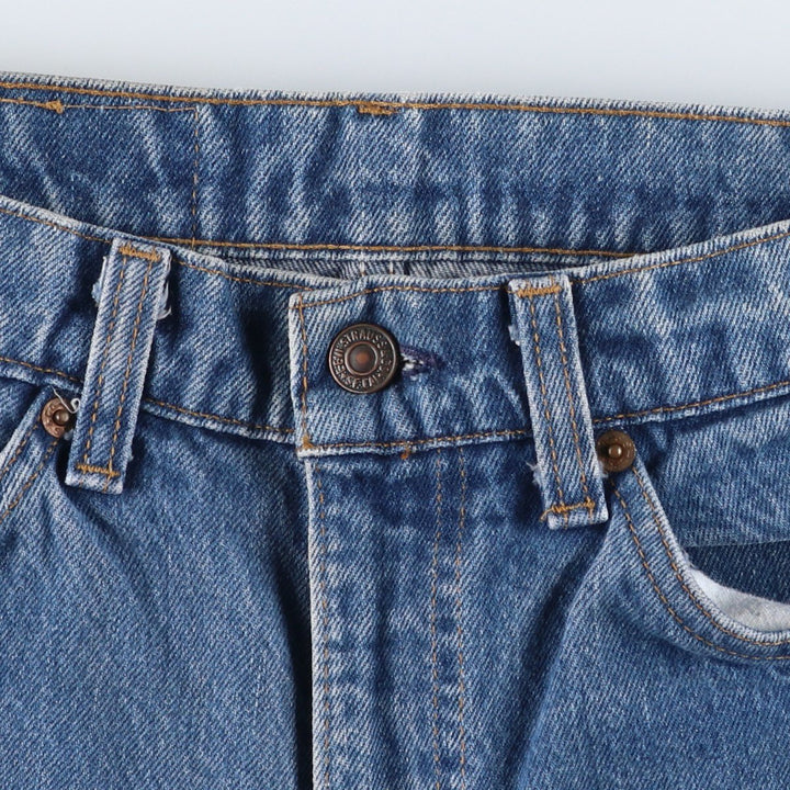 80s-90'S Levi's 20505-0217 Orange Tab Tapered Denim Pants, Made in USA, Women's Size L (equivalent to W29), Vintage cotton blue type Vintage Second Hand