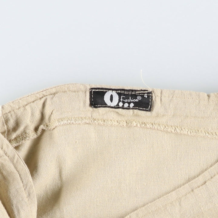O Fashion Midi-length A-line skirt, women's size XL equivalent unclear unbleached Vintage Second Hand
