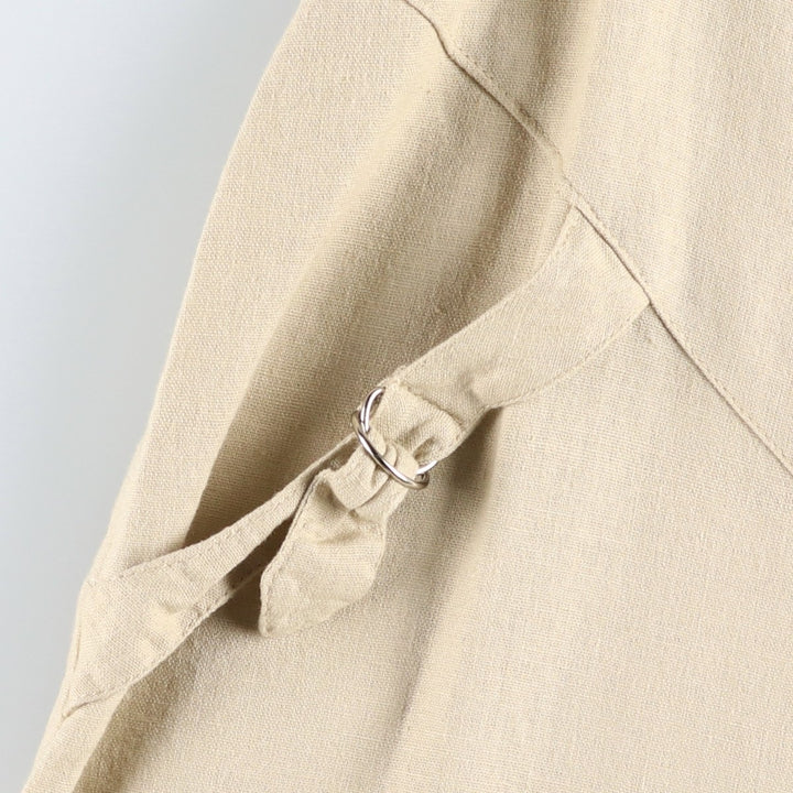 O Fashion Midi-length A-line skirt, women's size XL equivalent unclear unbleached Vintage Second Hand
