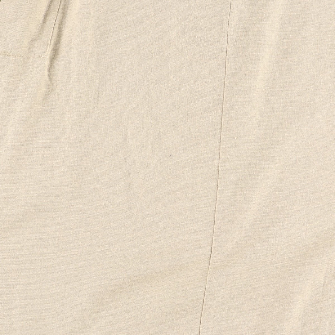 O Fashion Midi-length A-line skirt, women's size XL equivalent unclear unbleached Vintage Second Hand