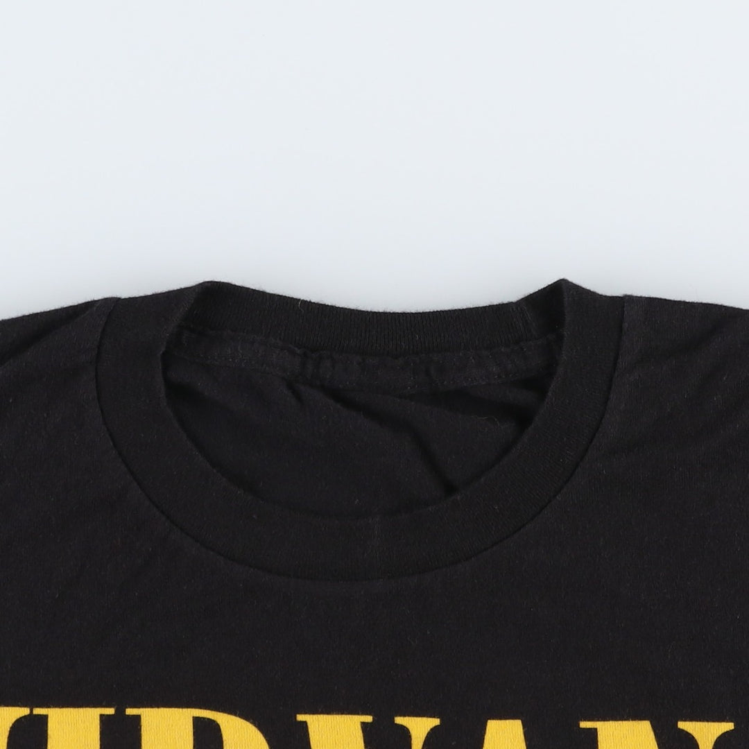 NIRVANA Nirvana Band T-shirt, Band T, Men's XL size unclear black type Vintage Second Hand