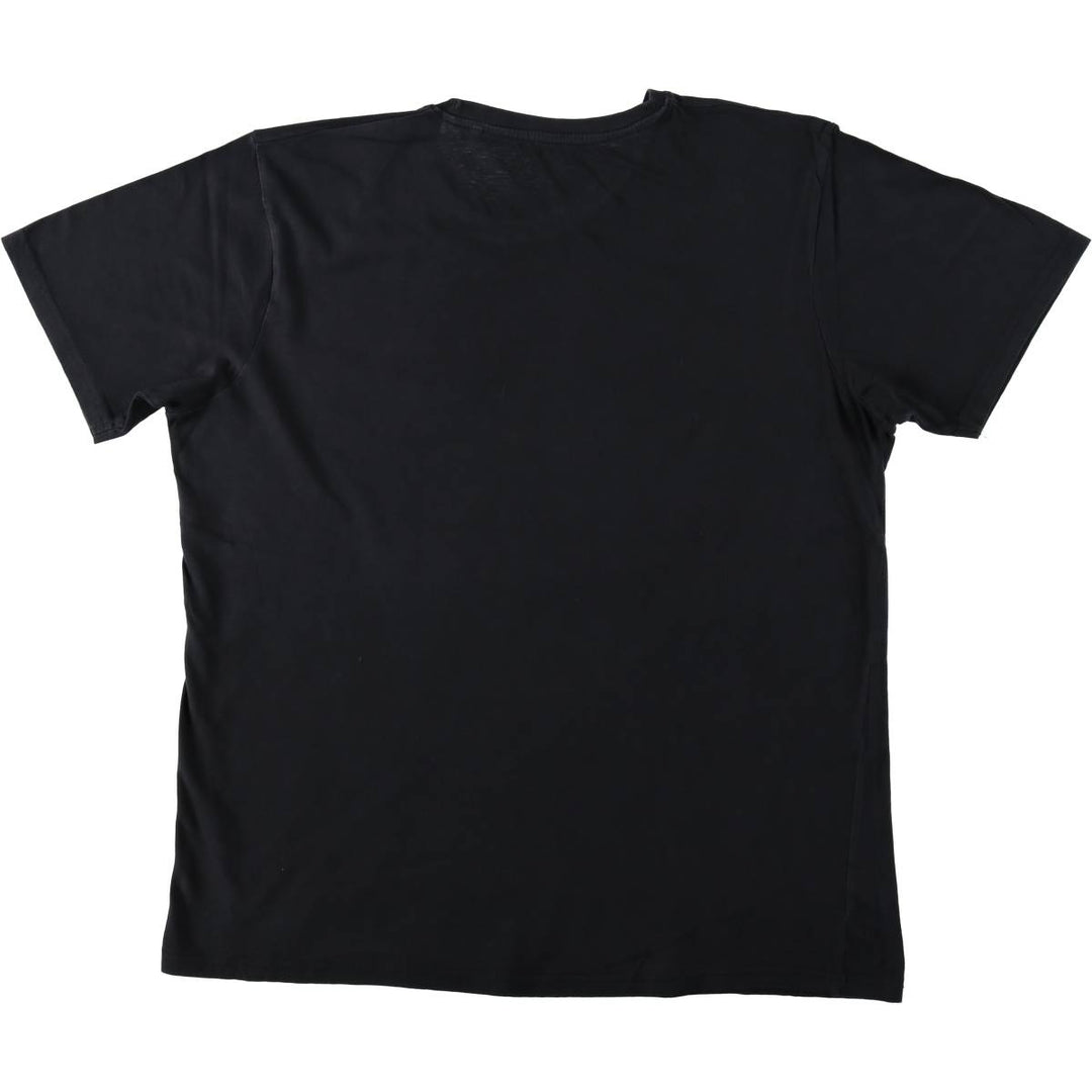 GRATEFUL DEAD Skull Pattern Band T-Shirt, Made in the UK, Men's Size L (approx.) cotton black type Vintage Second Hand