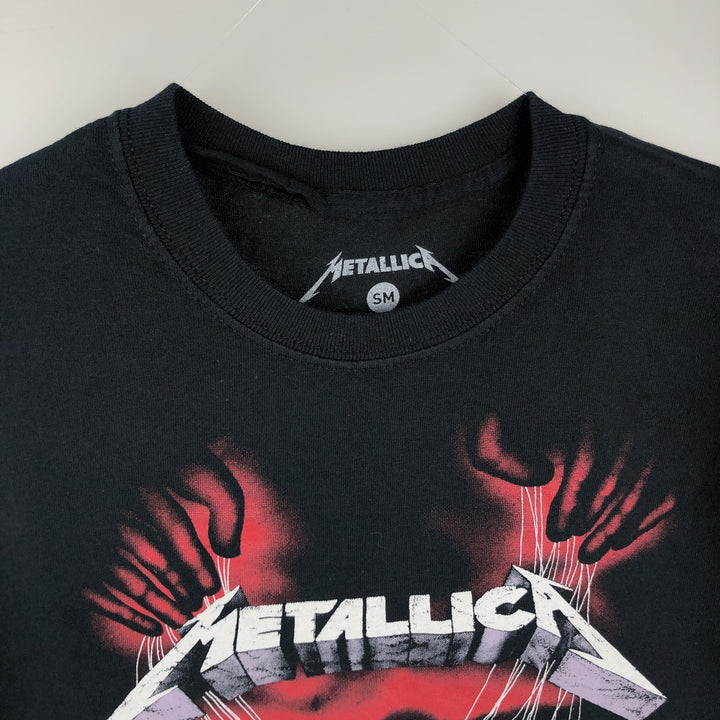 METALLICA Metallica Band T-shirt Band T Men's S size cotton black type Vintage Second Hand