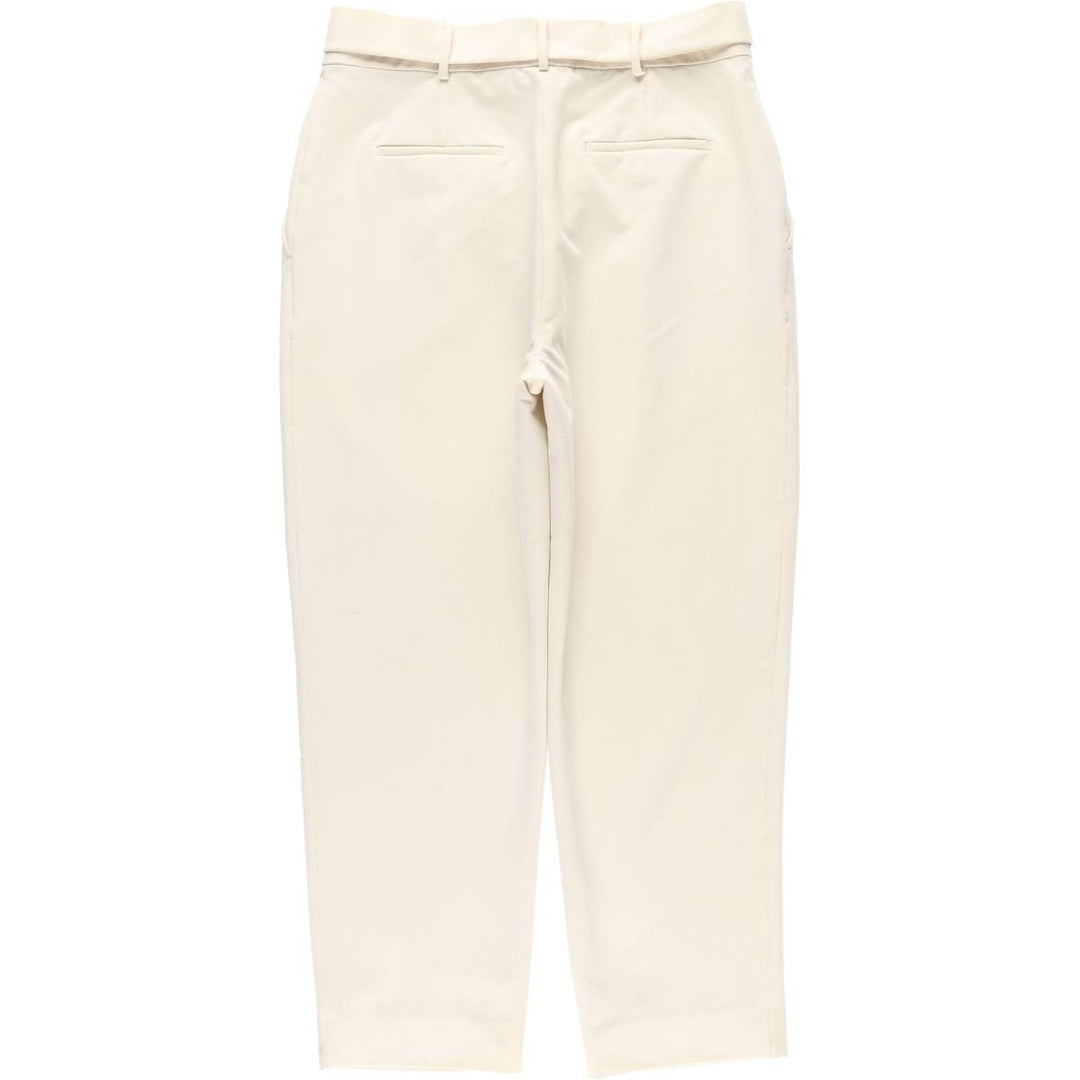 Ralph Lauren POLO RALPH LAUREN One-tuck Slacks Pants Women's XL (equivalent to W33) polyester ivory Vintage Second Hand