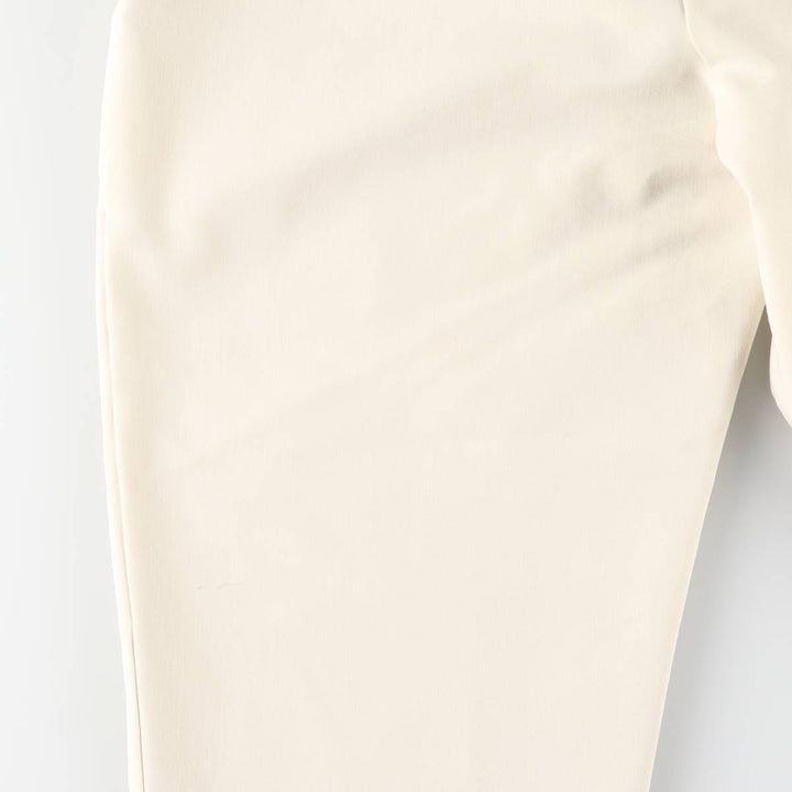 Ralph Lauren POLO RALPH LAUREN One-tuck Slacks Pants Women's XL (equivalent to W33) polyester ivory Vintage Second Hand