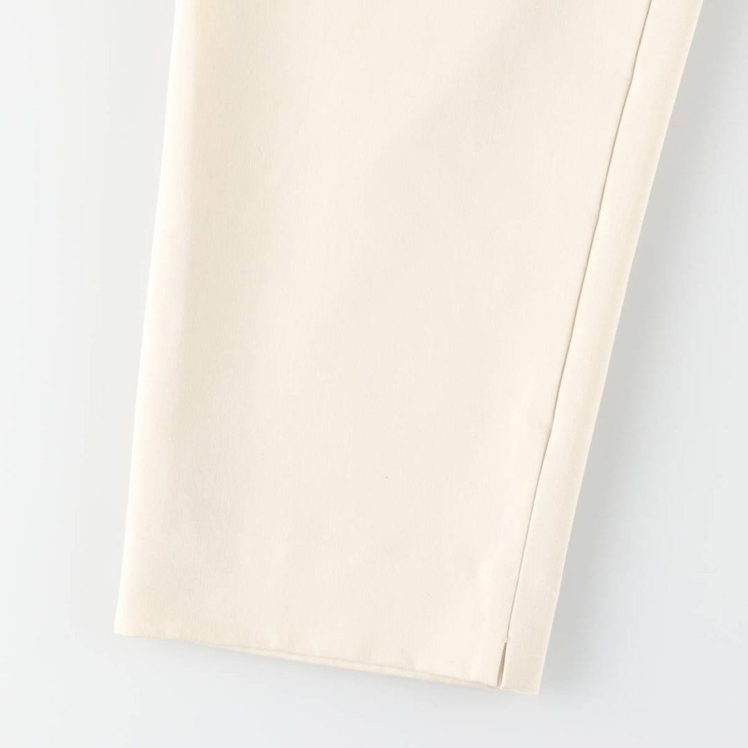 Ralph Lauren POLO RALPH LAUREN One-tuck Slacks Pants Women's XL (equivalent to W33) polyester ivory Vintage Second Hand
