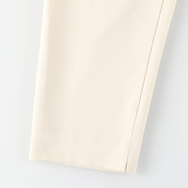Ralph Lauren POLO RALPH LAUREN One-tuck Slacks Pants Women's XL (equivalent to W33) polyester ivory Vintage Second Hand