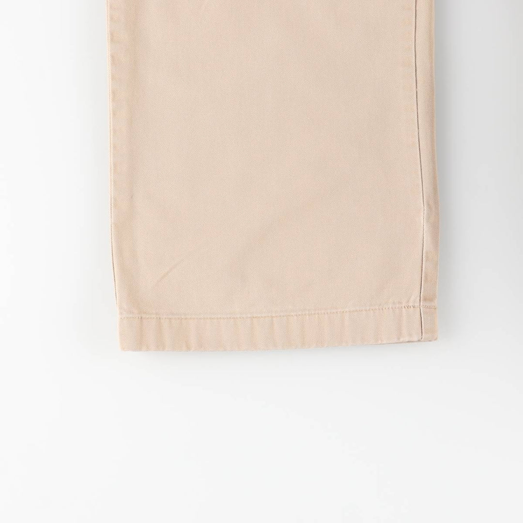Ralph Lauren Chino Pants, Women's XL (equivalent to W32) cotton Beige type Vintage Second Hand