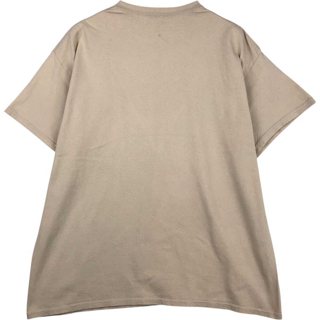 NIRVANA Nirvana Band T-shirt, Band T, Men's XL size cotton Beige type Vintage Second Hand