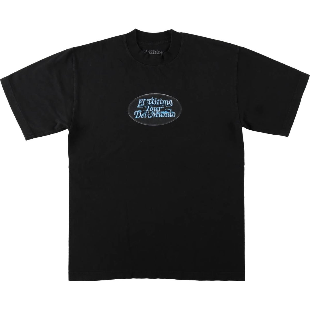 BAD BUNNY Band T-shirt, Made in USA, Men's Size S (approx.) cotton black type Vintage Second Hand