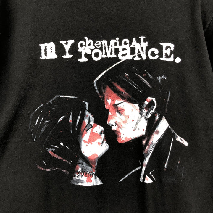 MY CHEMICAL ROMANCE My Chemical Romance Band T-shirt Band T Men's L size cotton black type Vintage Second Hand