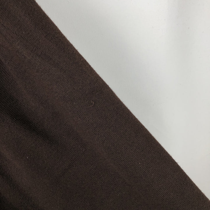 Ralph Lauren POLO by Ralph Lauren V-neck Pima cotton knit sweater, men's size XL Pima Cotton brown type Vintage Second Hand