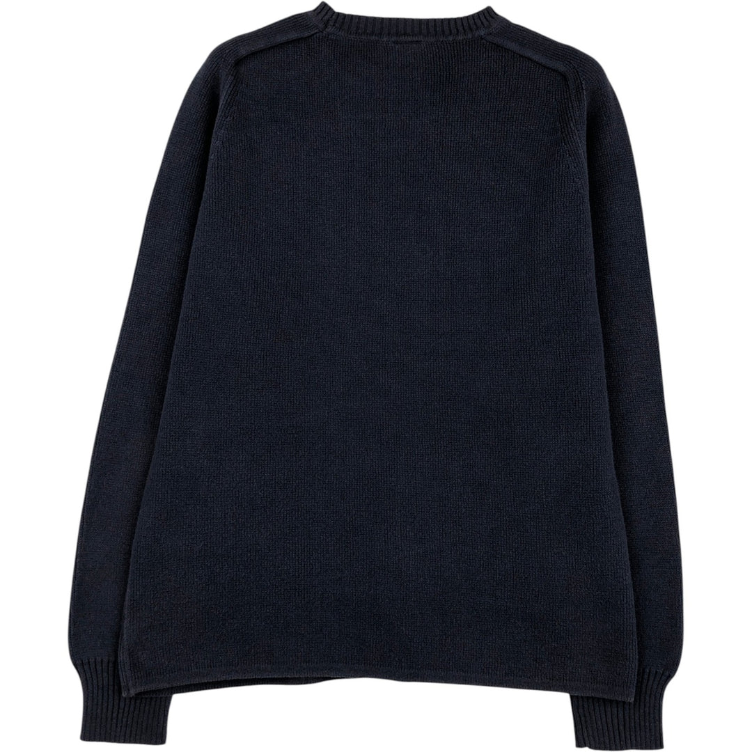 GAP Cotton Knit Sweater, Men's Size M cotton navy blue type Vintage Second Hand