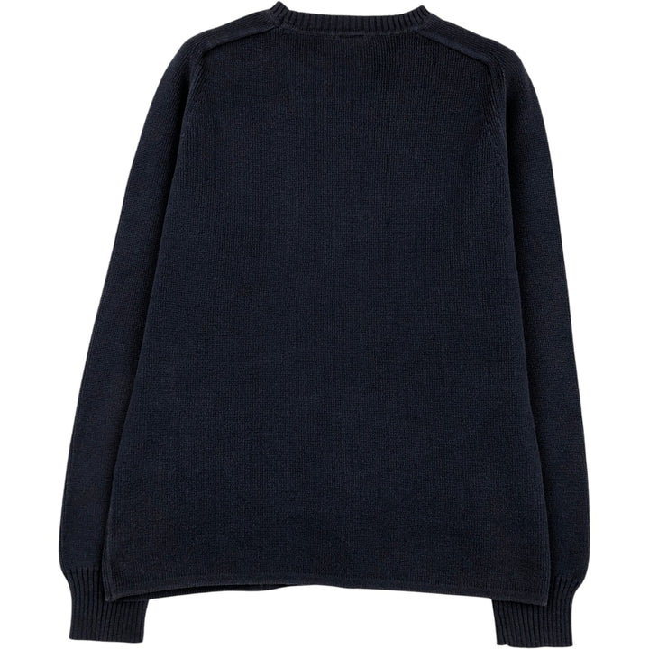 GAP Cotton Knit Sweater, Men's Size M cotton navy blue type Vintage Second Hand