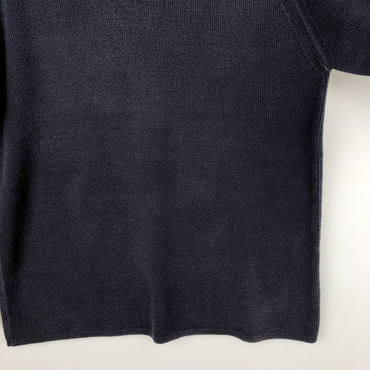 GAP Cotton Knit Sweater, Men's Size M cotton navy blue type Vintage Second Hand