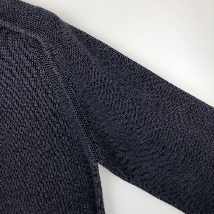 GAP Cotton Knit Sweater, Men's Size M cotton navy blue type Vintage Second Hand