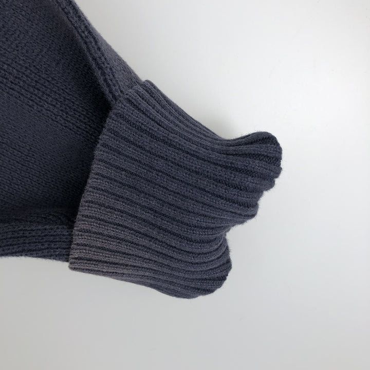 GAP Cotton Knit Sweater, Men's Size M cotton navy blue type Vintage Second Hand