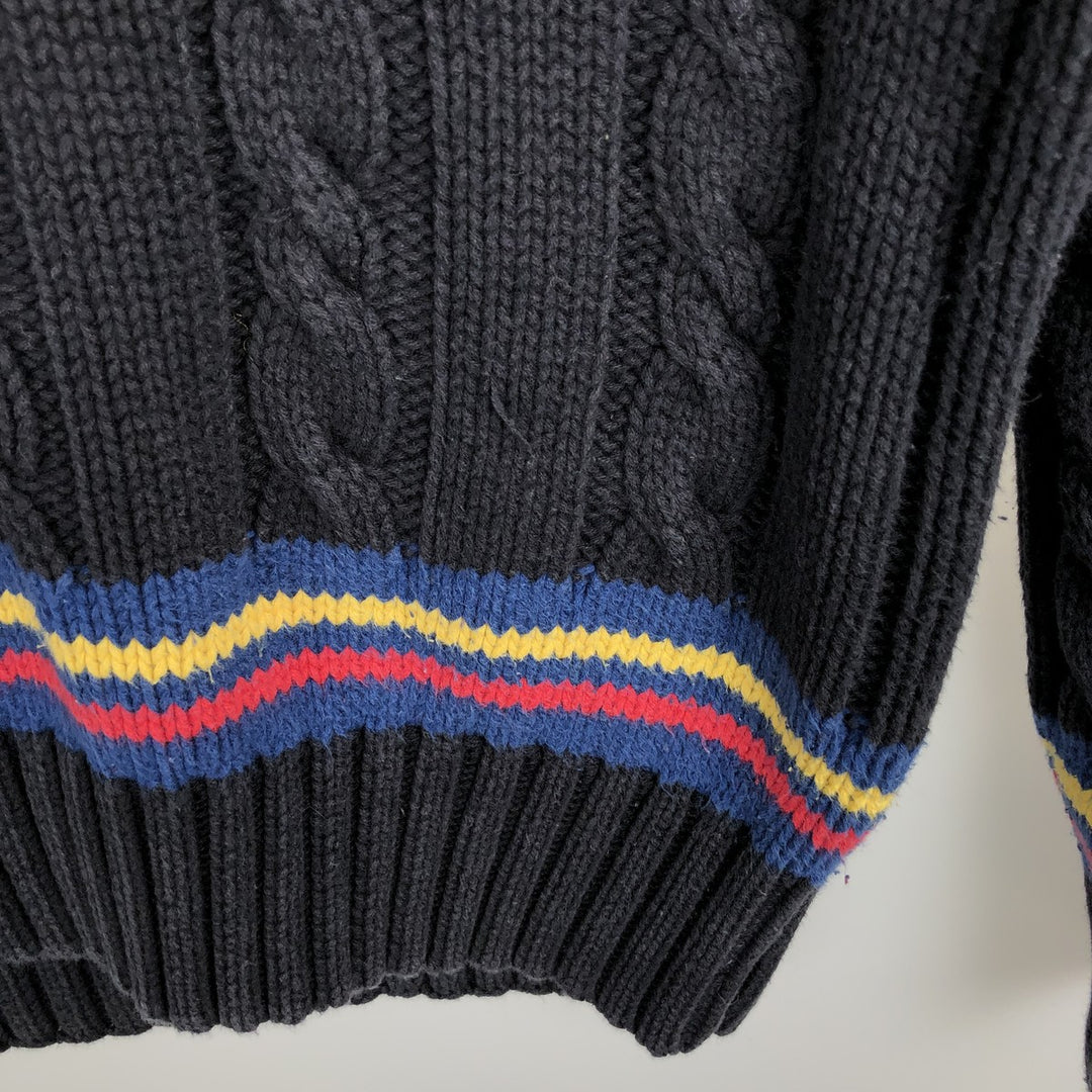 90'S GAP Old Gap Cardigan Sweater, Men's Size L, Vintage cotton black type Vintage Second Hand