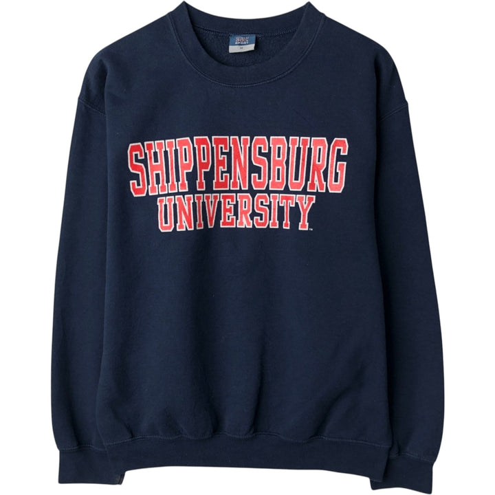 MV SPORT College Sweatshirt, Men's Size M unclear navy blue type Vintage Second Hand