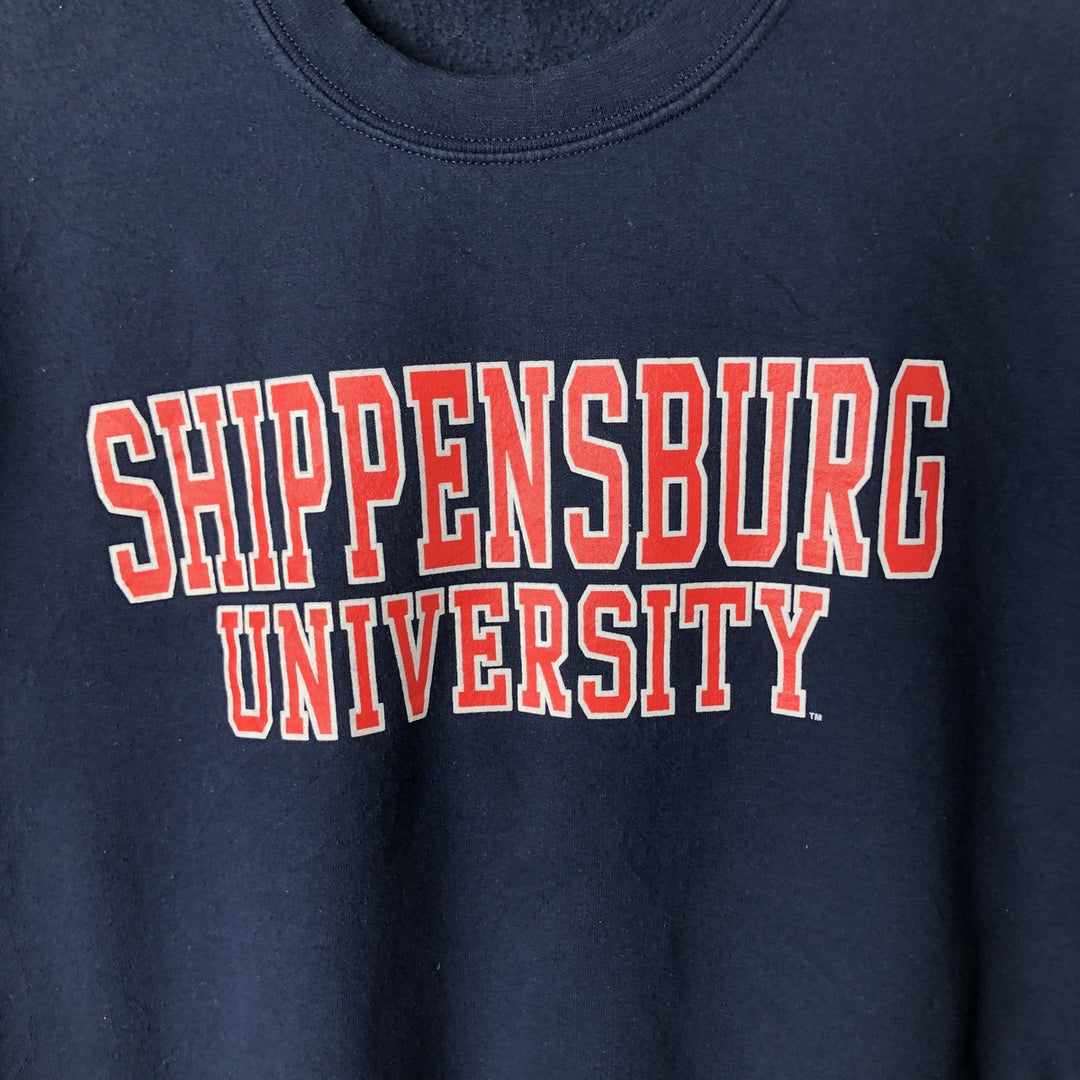 MV SPORT College Sweatshirt, Men's Size M unclear navy blue type Vintage Second Hand