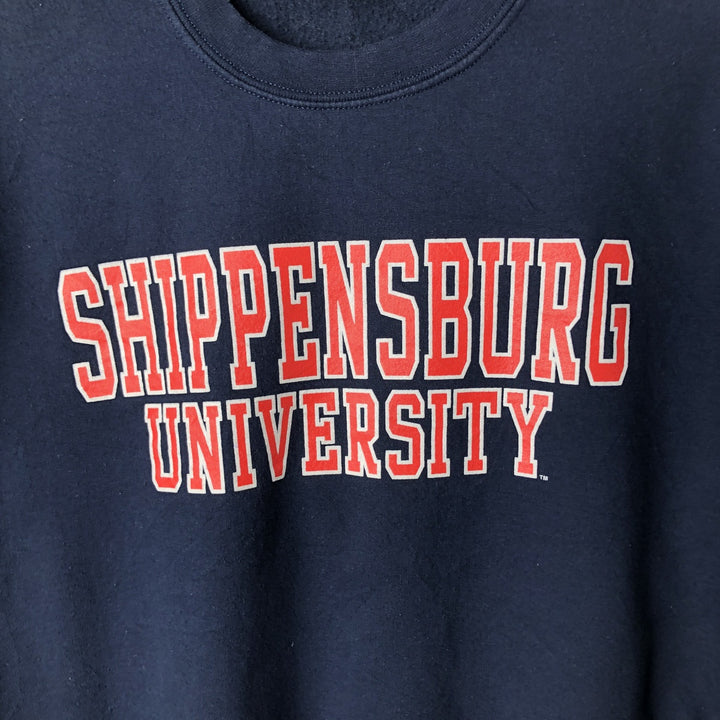 MV SPORT College Sweatshirt, Men's Size M unclear navy blue type Vintage Second Hand