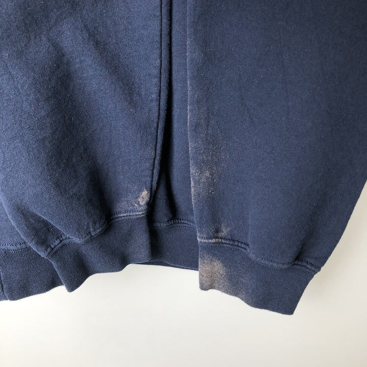 MV SPORT College Sweatshirt, Men's Size M unclear navy blue type Vintage Second Hand