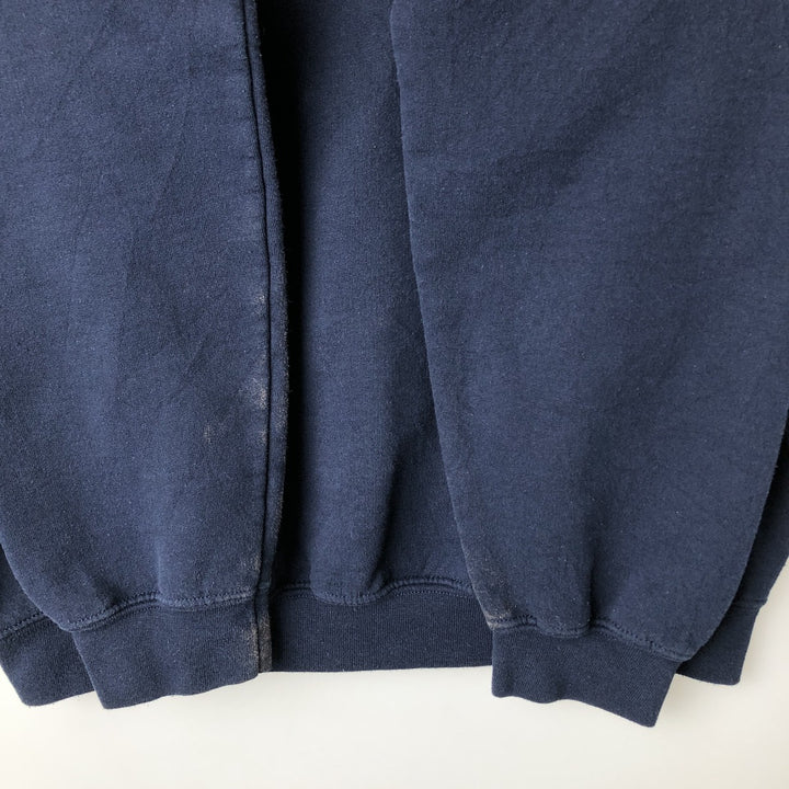 MV SPORT College Sweatshirt, Men's Size M unclear navy blue type Vintage Second Hand