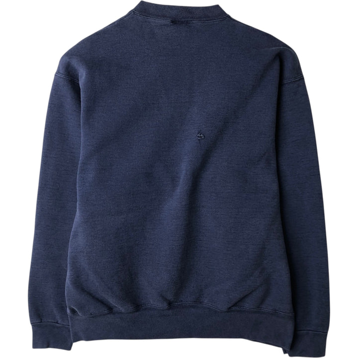 2000'S Fruit of the Loom Super Cotton Print Sweatshirt, Men's Size L cotton navy blue type Vintage Second Hand