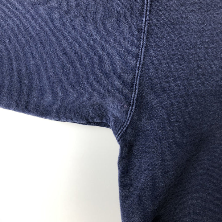 2000'S Fruit of the Loom Super Cotton Print Sweatshirt, Men's Size L cotton navy blue type Vintage Second Hand