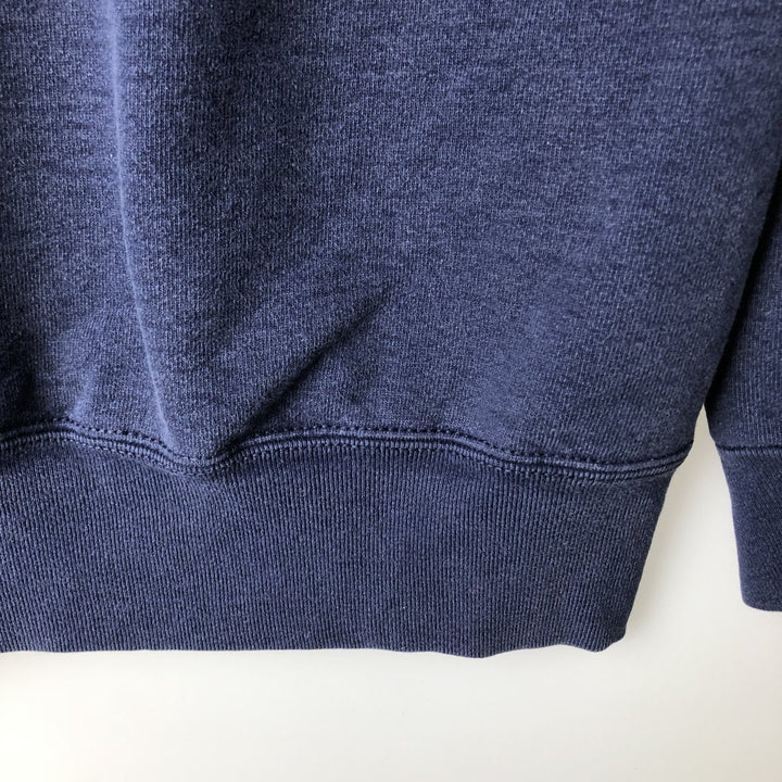 2000'S Fruit of the Loom Super Cotton Print Sweatshirt, Men's Size L cotton navy blue type Vintage Second Hand