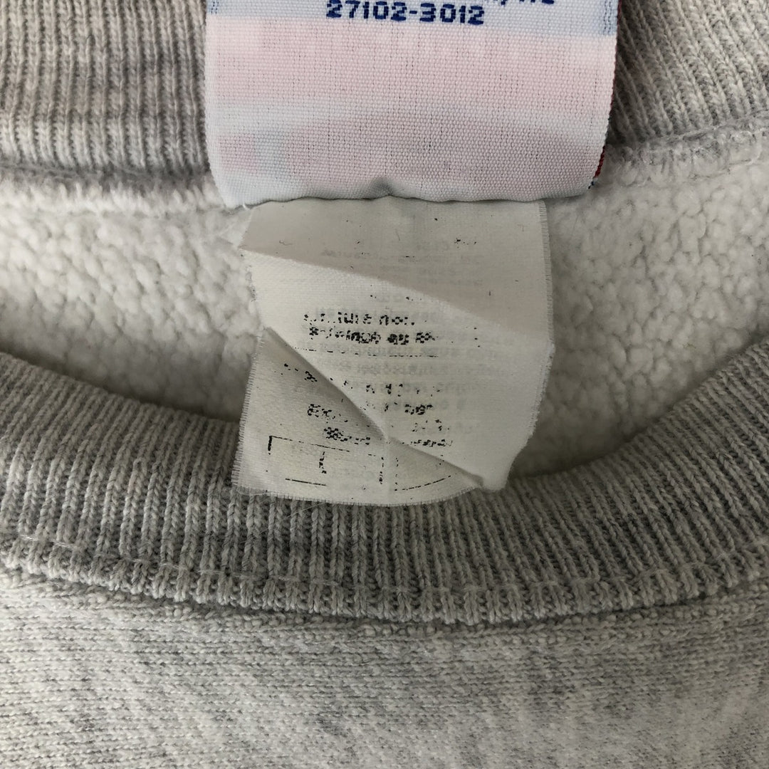 Champion REVERSE WEAVE Reverse Weave College Sweatshirt Trainer Men's L size cotton gray type Vintage Second Hand