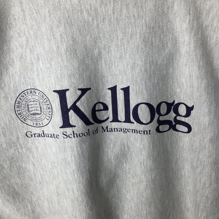 Champion REVERSE WEAVE Reverse Weave College Sweatshirt Trainer Men's L size cotton gray type Vintage Second Hand