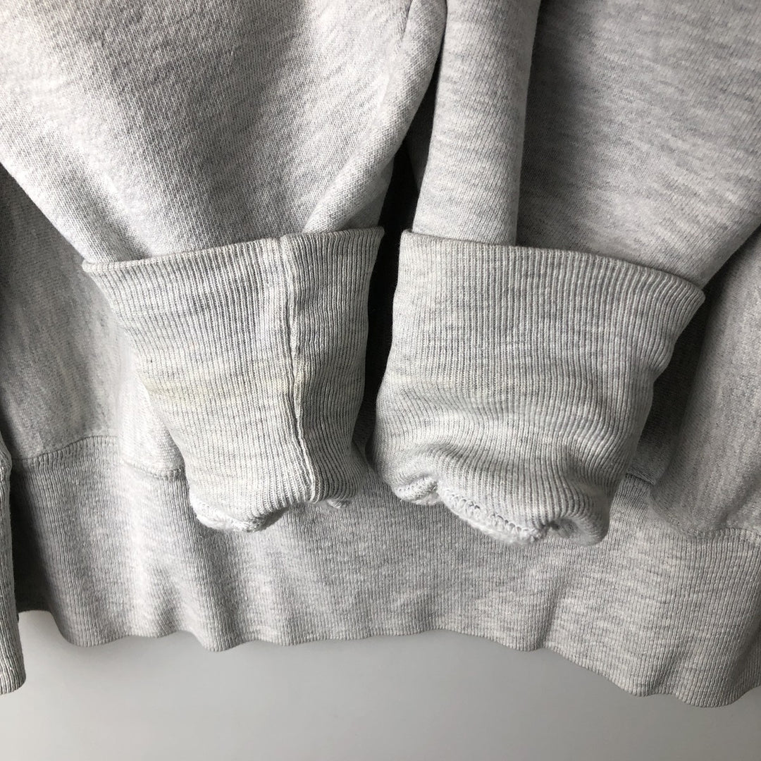 Champion REVERSE WEAVE Reverse Weave College Sweatshirt Trainer Men's L size cotton gray type Vintage Second Hand