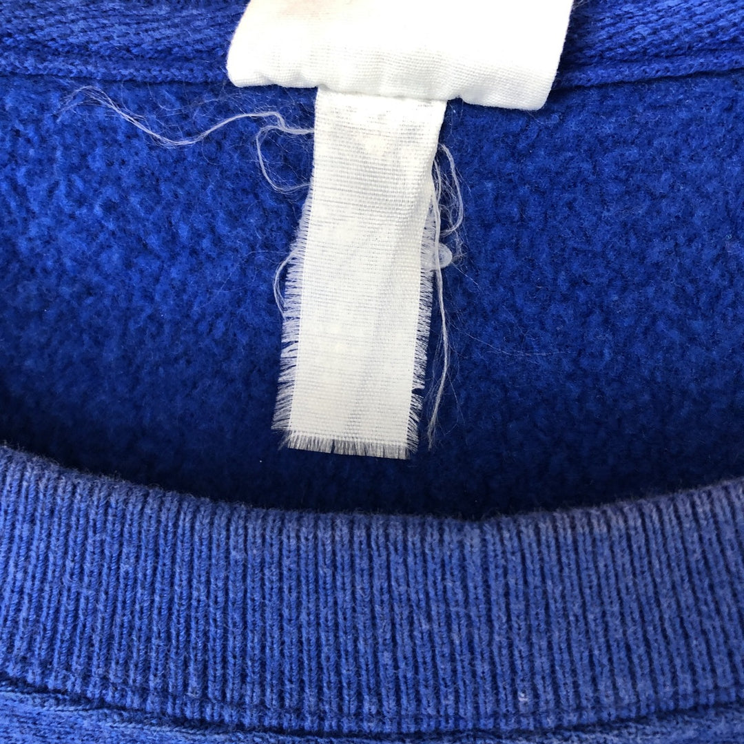 Champion REVERSE WEAVE Reverse Weave College Sweatshirt Trainer Men's L size cotton blue type Vintage Second Hand