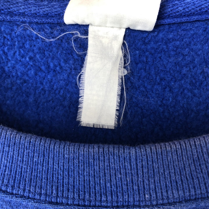 Champion REVERSE WEAVE Reverse Weave College Sweatshirt Trainer Men's L size cotton blue type Vintage Second Hand