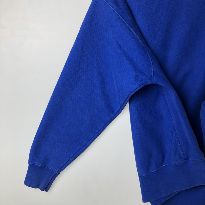 Champion REVERSE WEAVE Reverse Weave College Sweatshirt Trainer Men's L size cotton blue type Vintage Second Hand