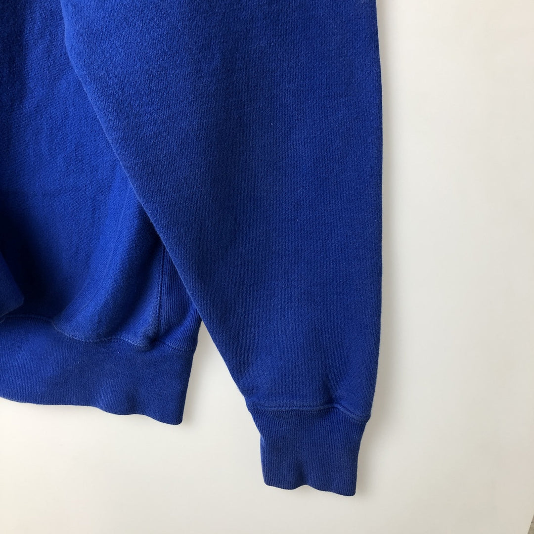 Champion REVERSE WEAVE Reverse Weave College Sweatshirt Trainer Men's L size cotton blue type Vintage Second Hand