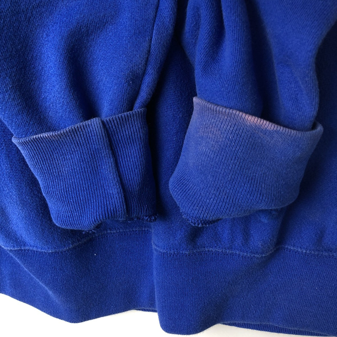 Champion REVERSE WEAVE Reverse Weave College Sweatshirt Trainer Men's L size cotton blue type Vintage Second Hand