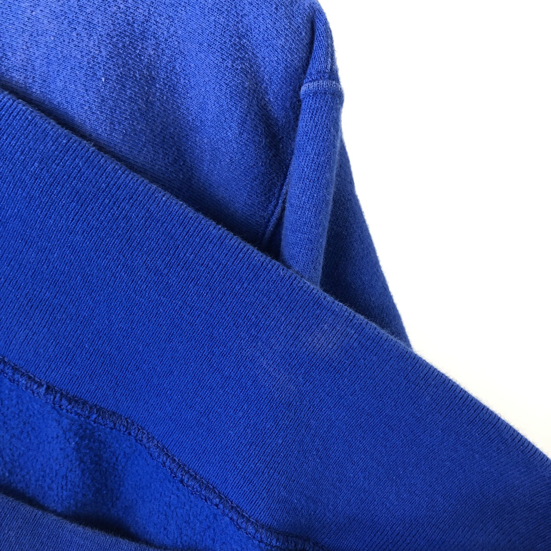 Champion REVERSE WEAVE Reverse Weave College Sweatshirt Trainer Men's L size cotton blue type Vintage Second Hand