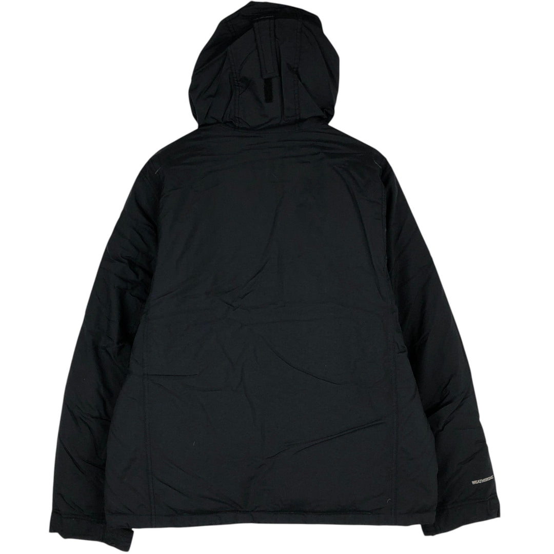 Eddie Bauer Down Parka, Men's Size L (approx.) Nylon black type Vintage Second Hand