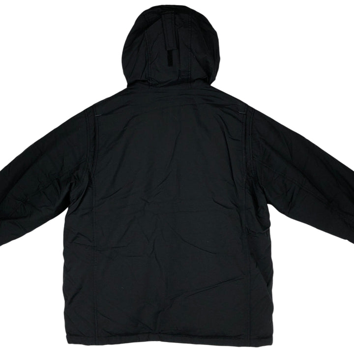 Eddie Bauer Down Parka, Men's Size L (approx.) Nylon black type Vintage Second Hand