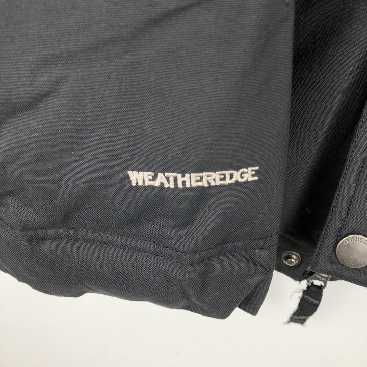 Eddie Bauer Down Parka, Men's Size L (approx.) Nylon black type Vintage Second Hand
