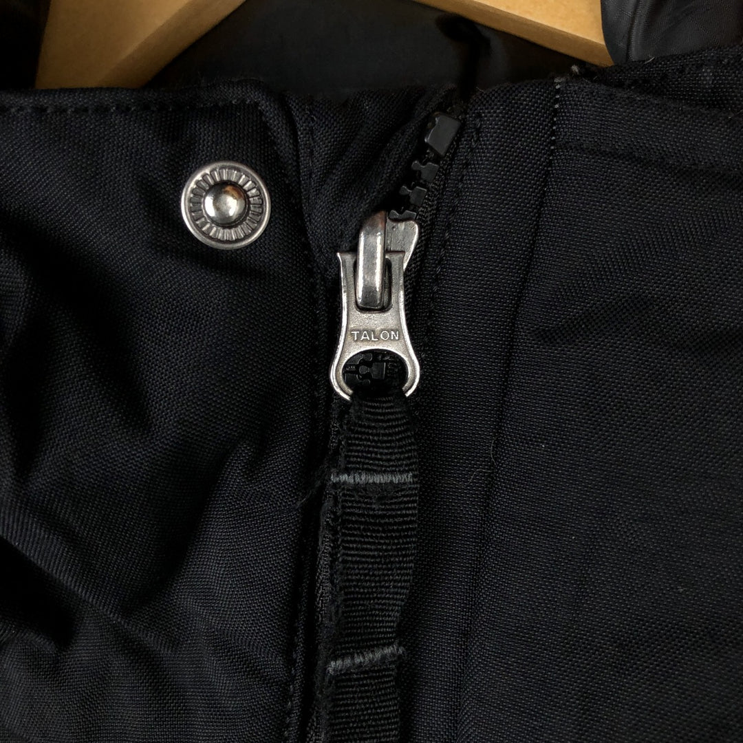 Eddie Bauer Down Parka, Men's Size L (approx.) Nylon black type Vintage Second Hand