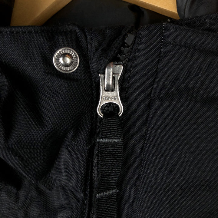 Eddie Bauer Down Parka, Men's Size L (approx.) Nylon black type Vintage Second Hand