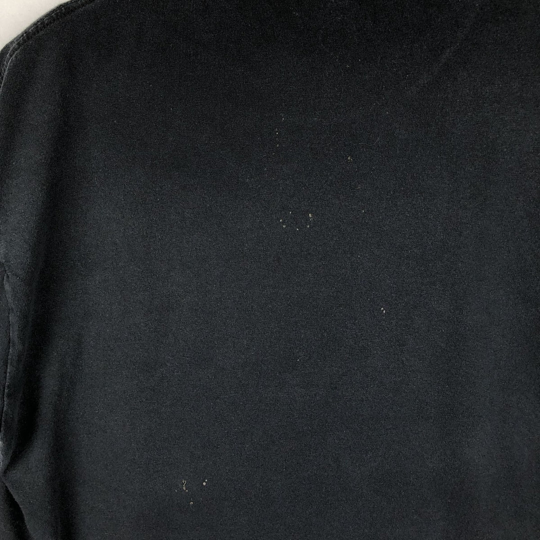 NIRVANA Nirvana Band T-shirt, Band T, Men's L size cotton black type Vintage Second Hand