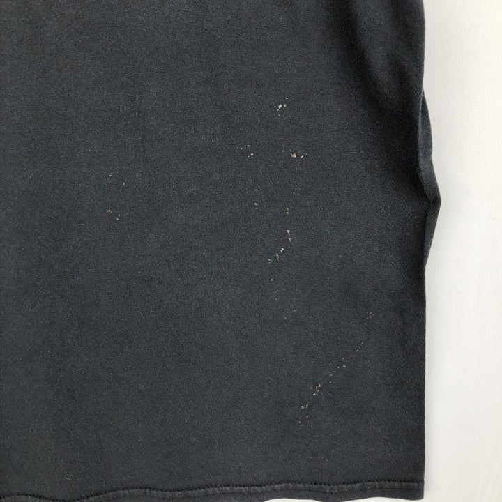NIRVANA Nirvana Band T-shirt, Band T, Men's L size cotton black type Vintage Second Hand